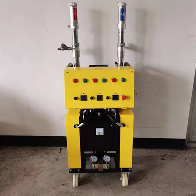 Sarı su geçirmez Poliüretan Köpük Makinesi 200-1000CPS Püskürtme Yalıtım Makinesi